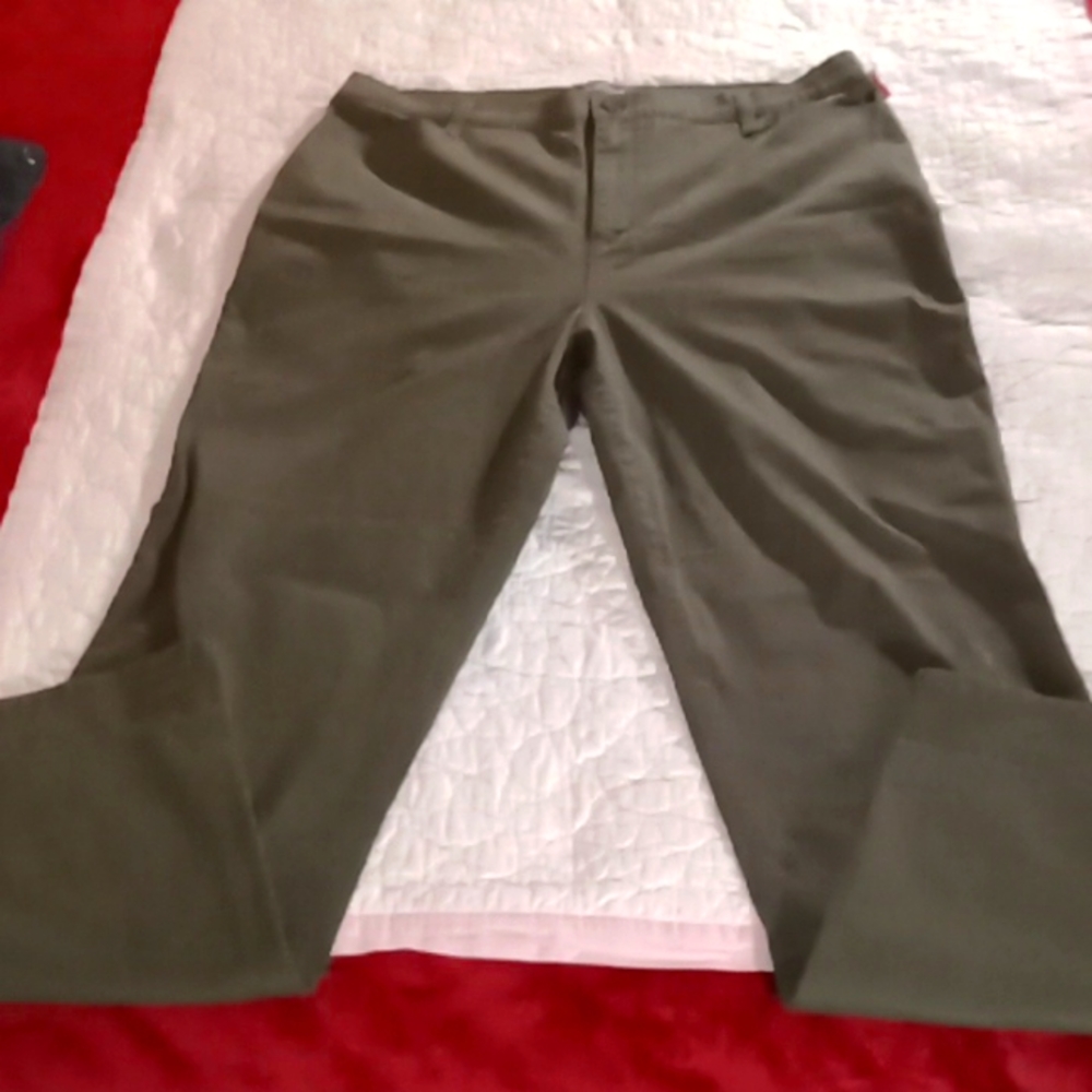 Gloria Vanderbilt 16 Amanda Trousers Green